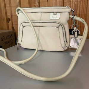 Tignanello Pebbled Leather Crossbody Organizer